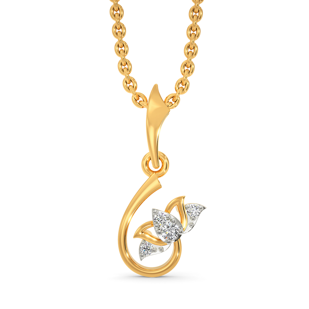 Lotus Pride Diamond Pendants
