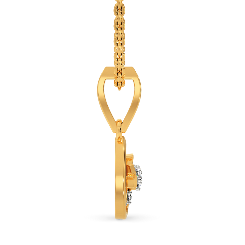 Lotus Pride Diamond Pendants