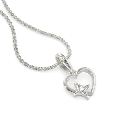 Famous Like A Star Diamond Pendants