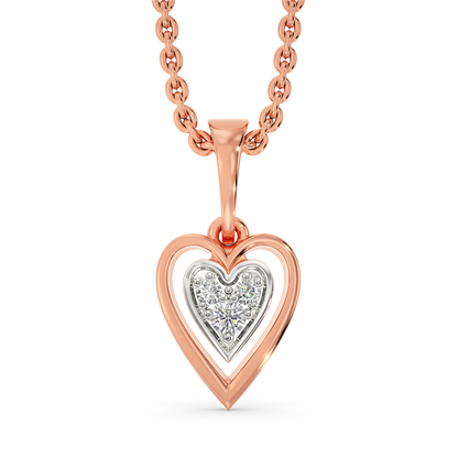 Heart-O-Beat Diamond Pendants