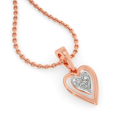 Heart-O-Beat Diamond Pendants