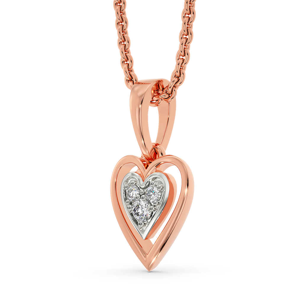 Heart-O-Beat Diamond Pendants