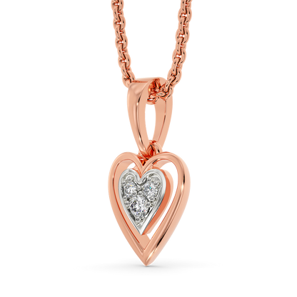 Heart-O-Beat Diamond Pendants