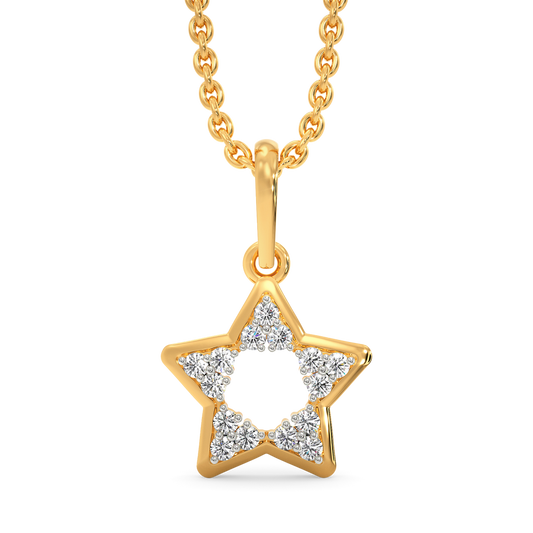 In A Vertical World Diamond Pendants
