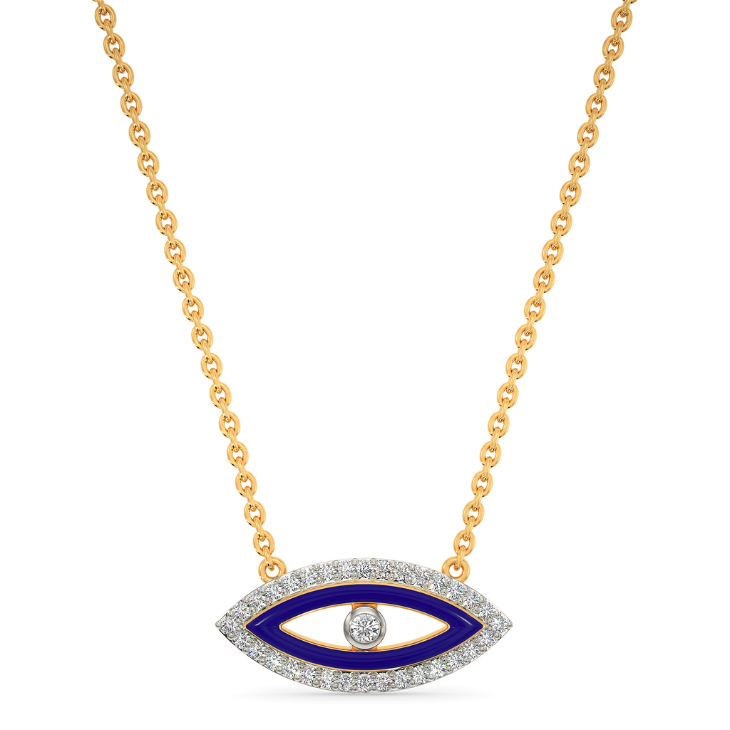 Be An Evil Eye Diamond Necklaces