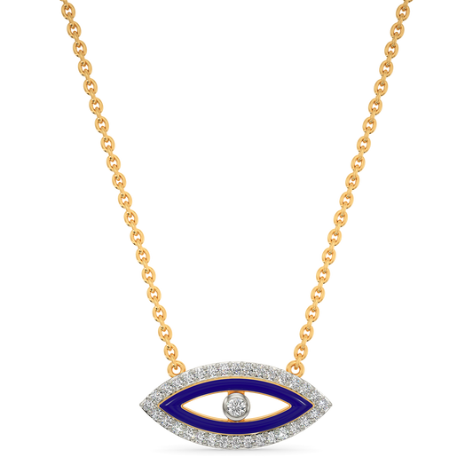 Be An Evil Eye Diamond Necklaces