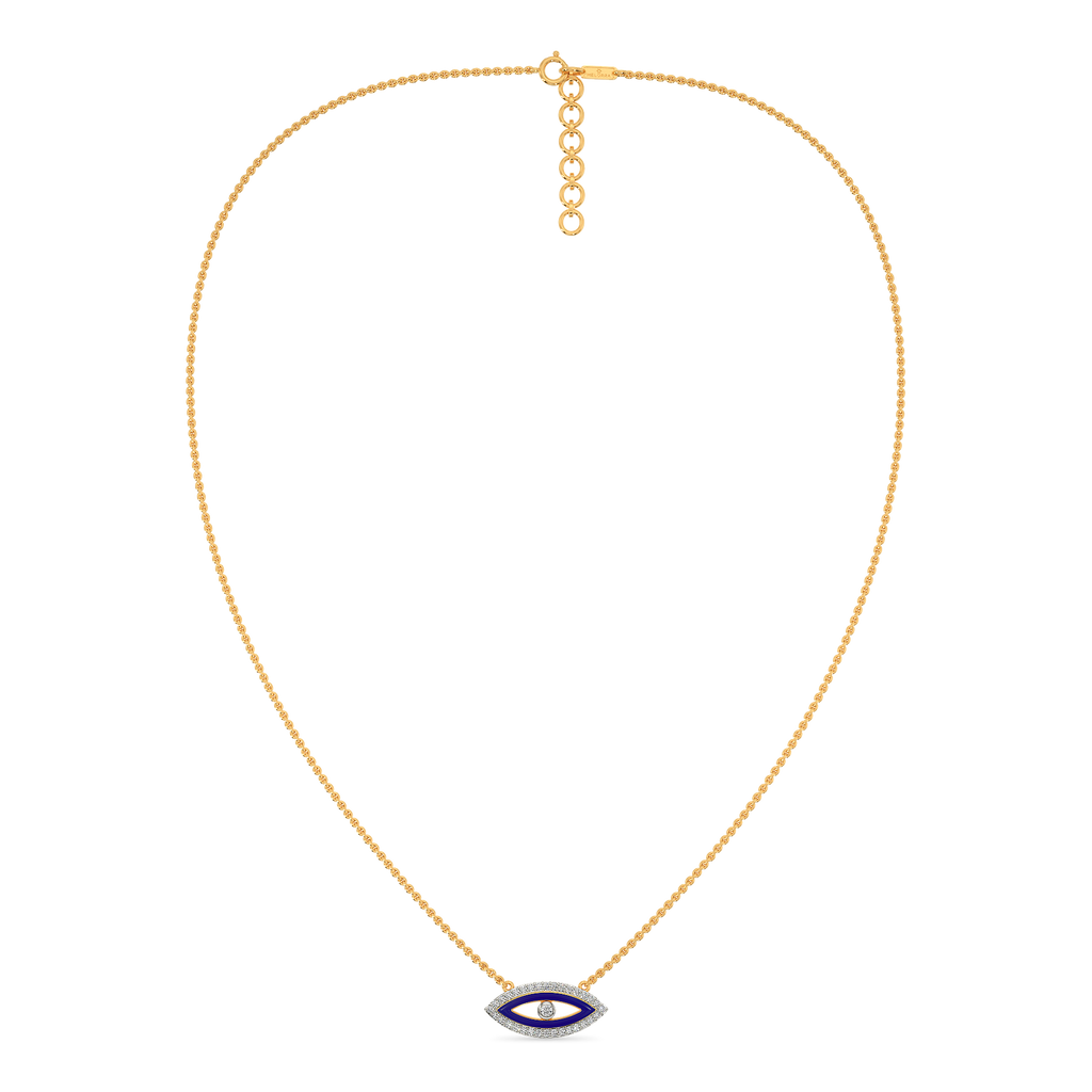 Be An Evil Eye Diamond Necklaces
