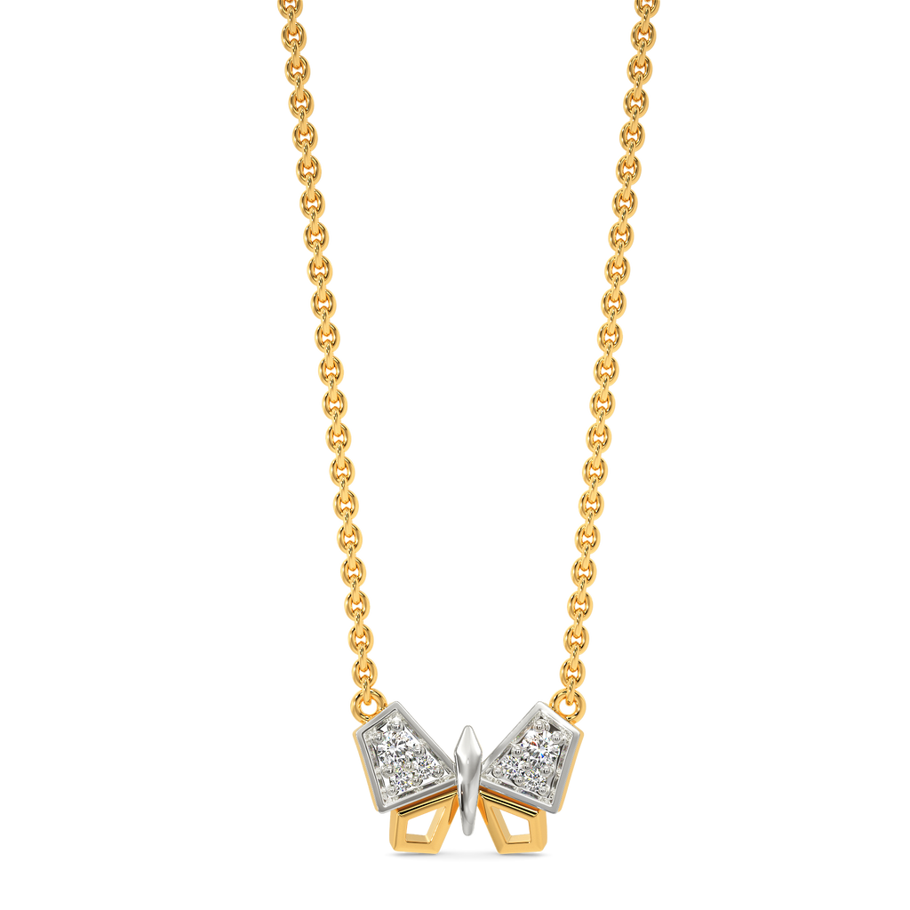 Butterfly Song Diamond Necklaces