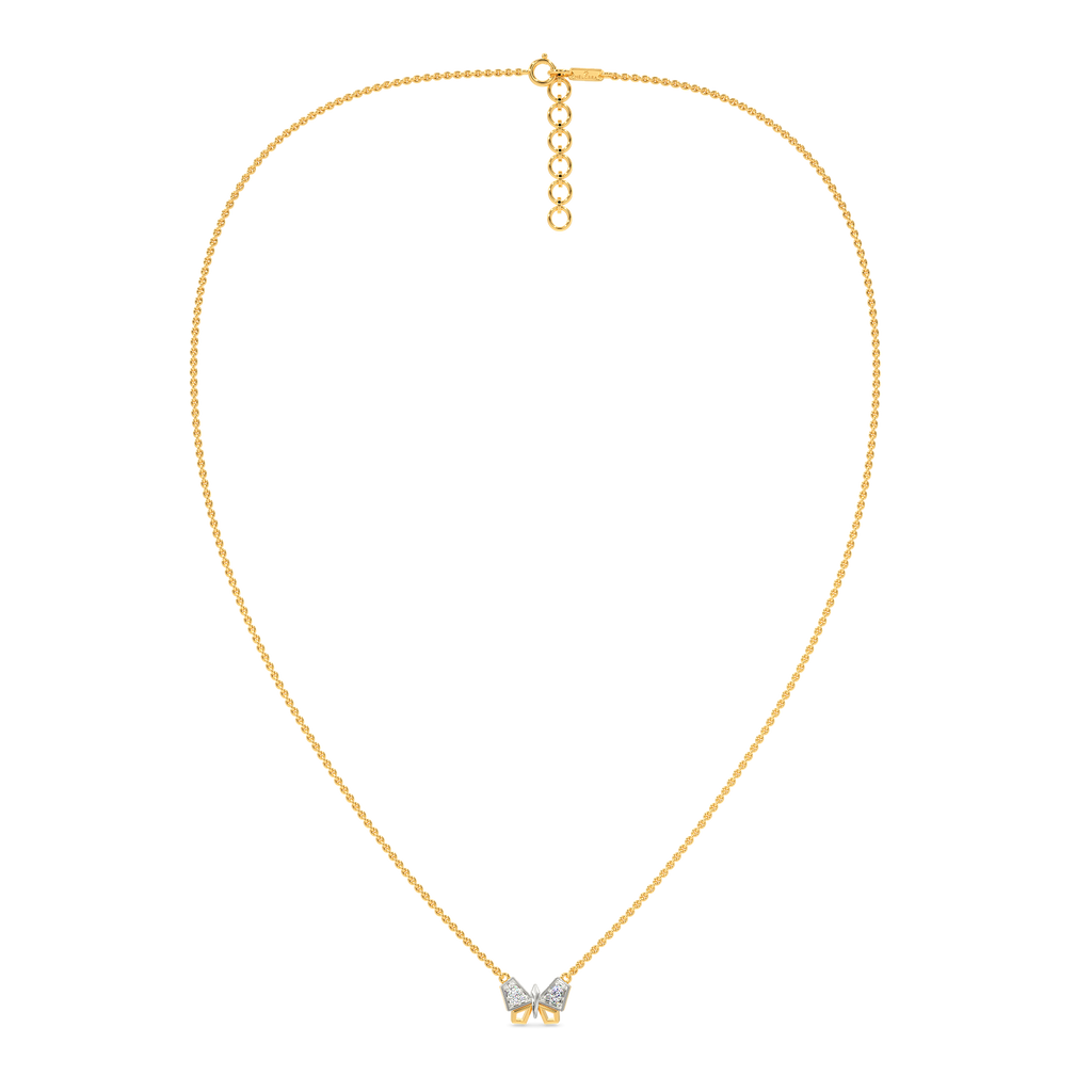 Butterfly Song Diamond Necklaces