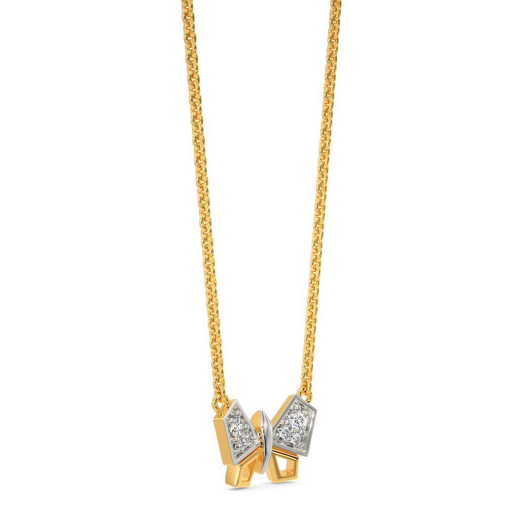 Butterfly Song Diamond Necklaces