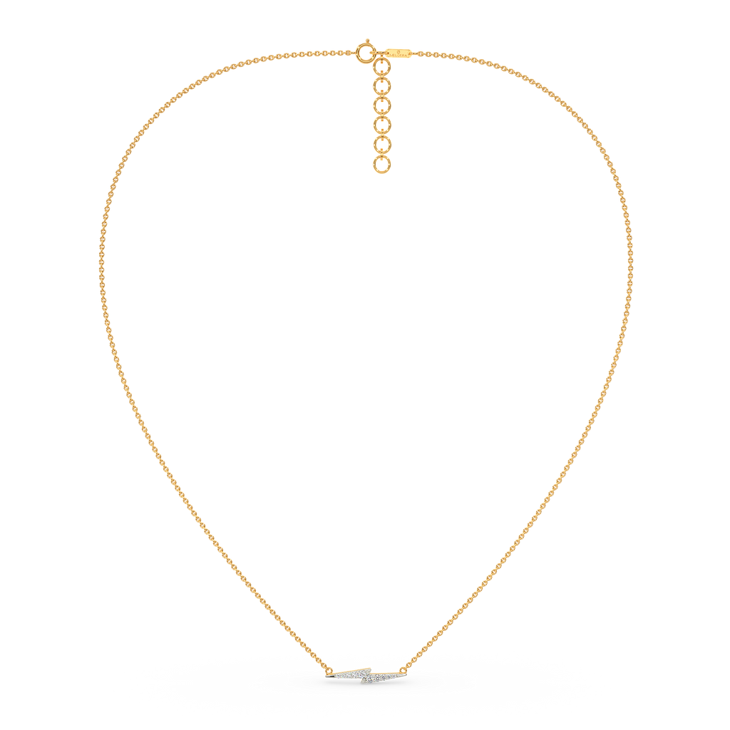 Light Boom Diamond Necklaces