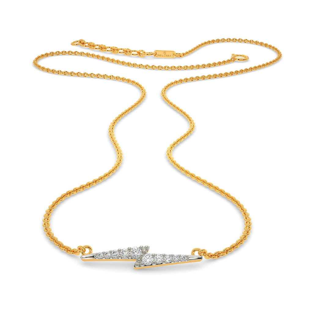 Light Boom Diamond Necklaces