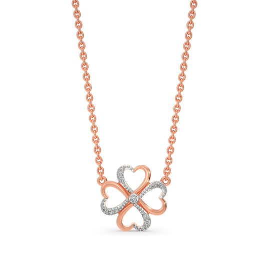 Rose Haze Diamond Necklaces