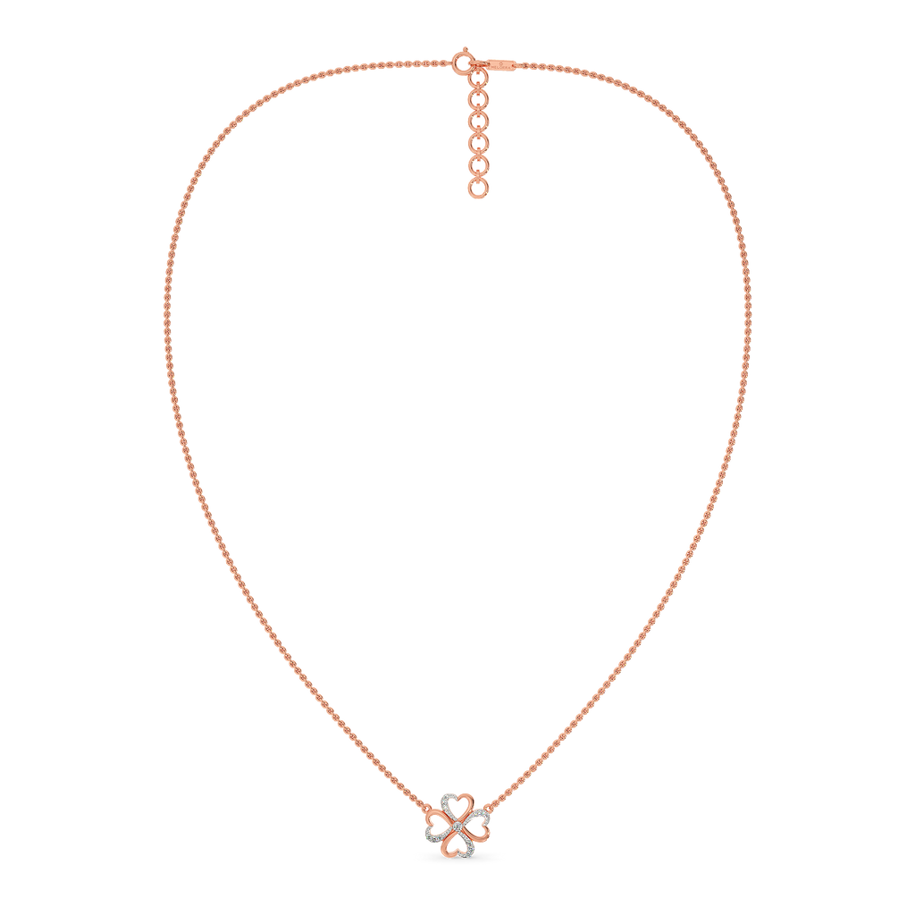 Rose Haze Diamond Necklaces
