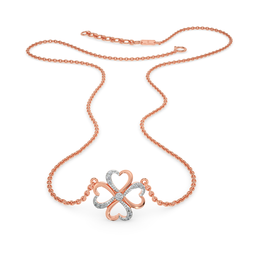 Rose Haze Diamond Necklaces