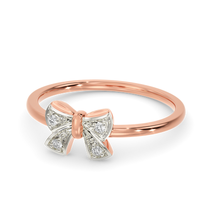 Bow Sass Diamond Rings