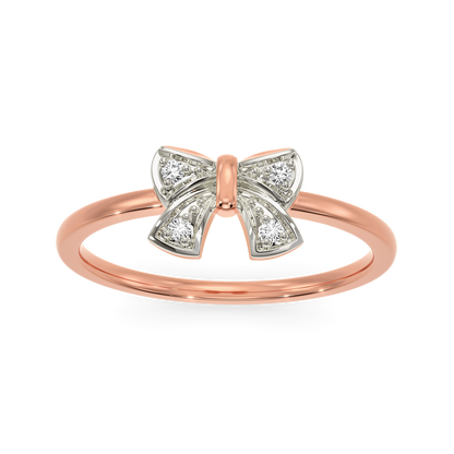 Bow Sass Diamond Rings