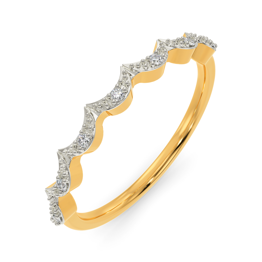 Wavin At The Moom Diamond Rings