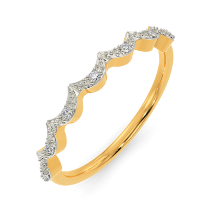 Wavin At The Moom Diamond Rings