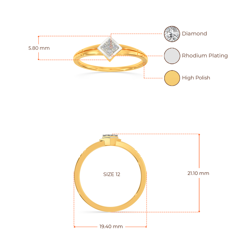 Rhomy Diamond Rings