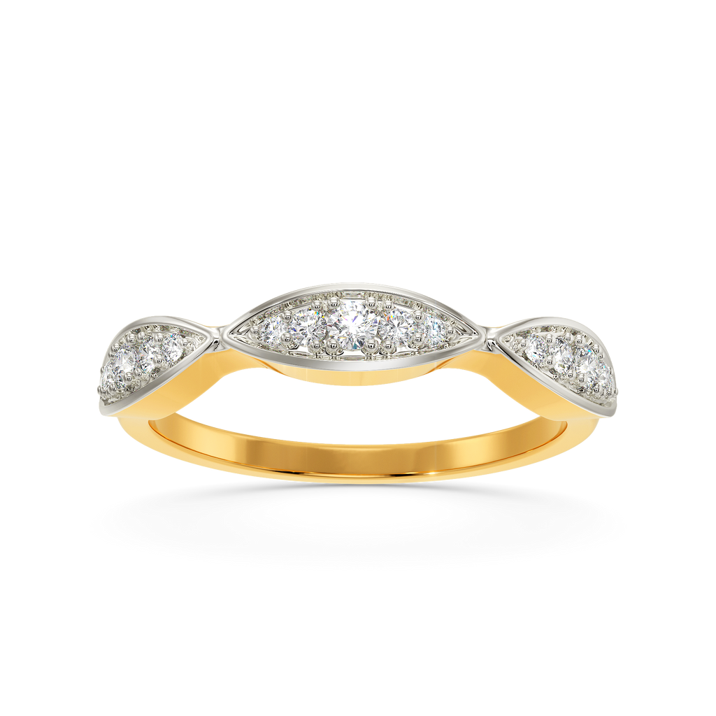 Three Tiered Diamond Rings