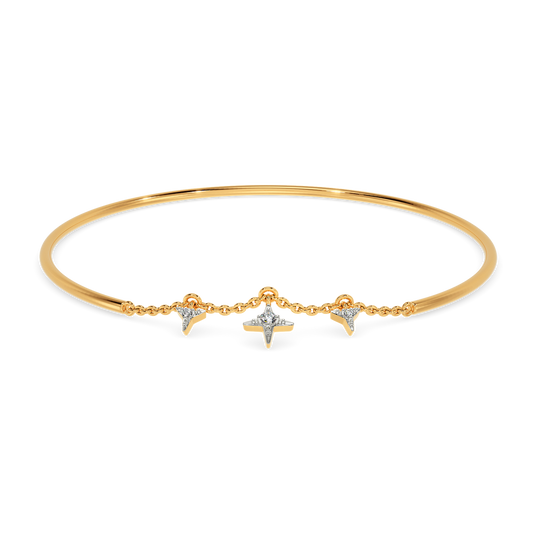 Star Lady Diamond Bangles
