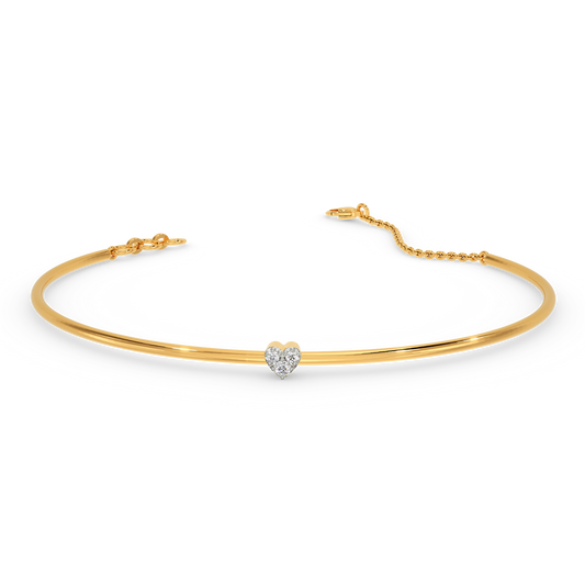 Hear-O-Heart Diamond Bangles