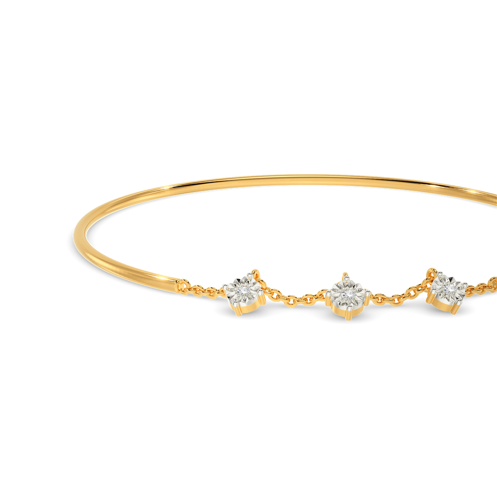 The Lead Girl Diamond Bangles