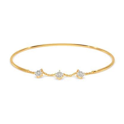 The Lead Girl Diamond Bangles