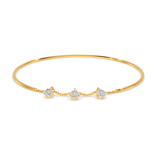 The Lead Girl Diamond Bangles