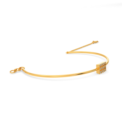 Sassy Squared Diamond Bangles