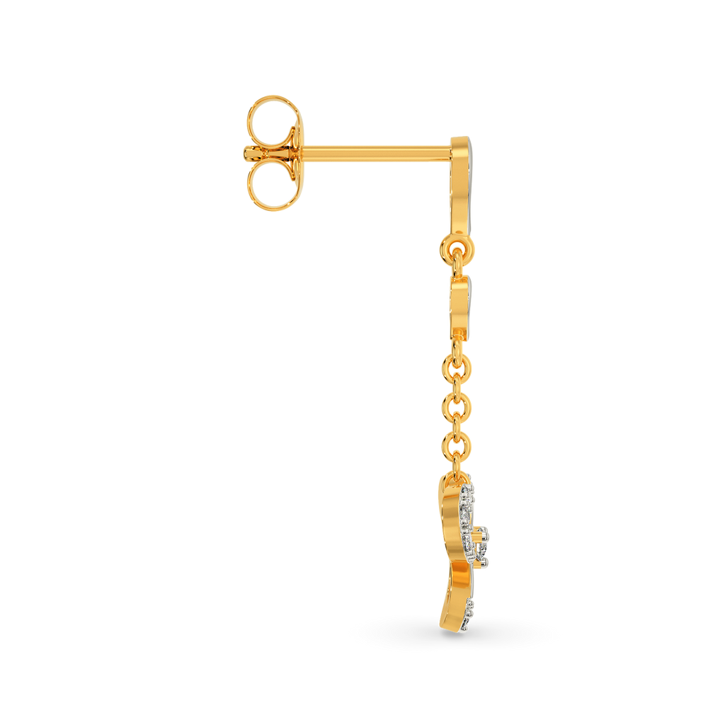 Clovely Binded Diamond Earrings