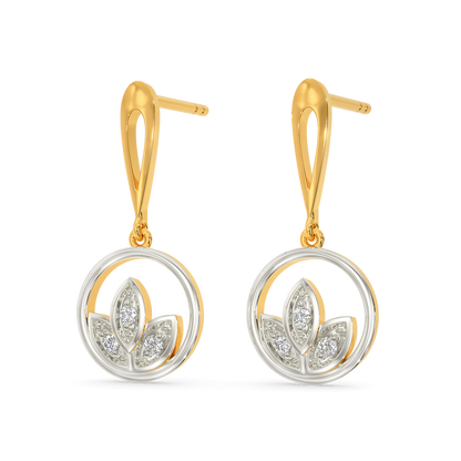 Floral Fantasy Diamond Earrings