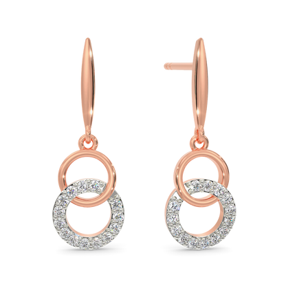 Loop Lock Diamond Earrings
