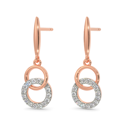 Loop Lock Diamond Earrings
