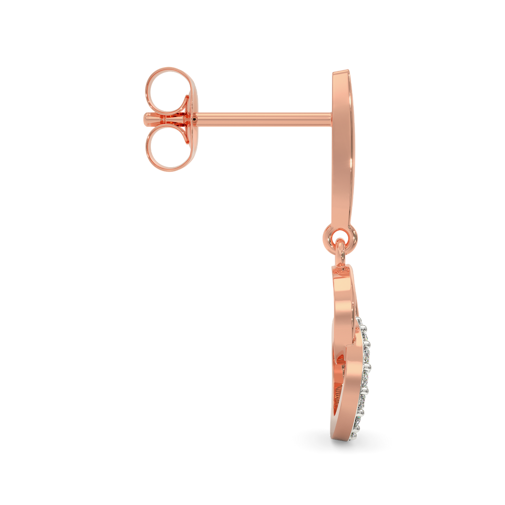 Loop Lock Diamond Earrings