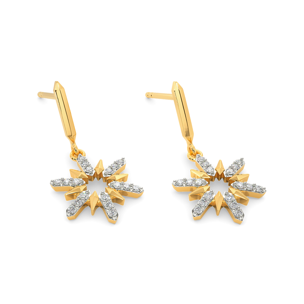 Bask In Sparkle Diamond Earrings