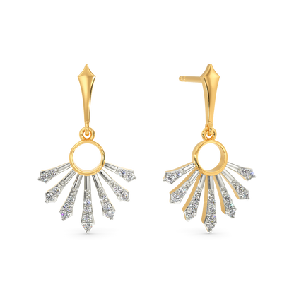 Dropin Shine Diamond Earrings