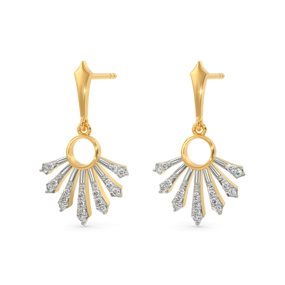 Dropin Shine Diamond Earrings