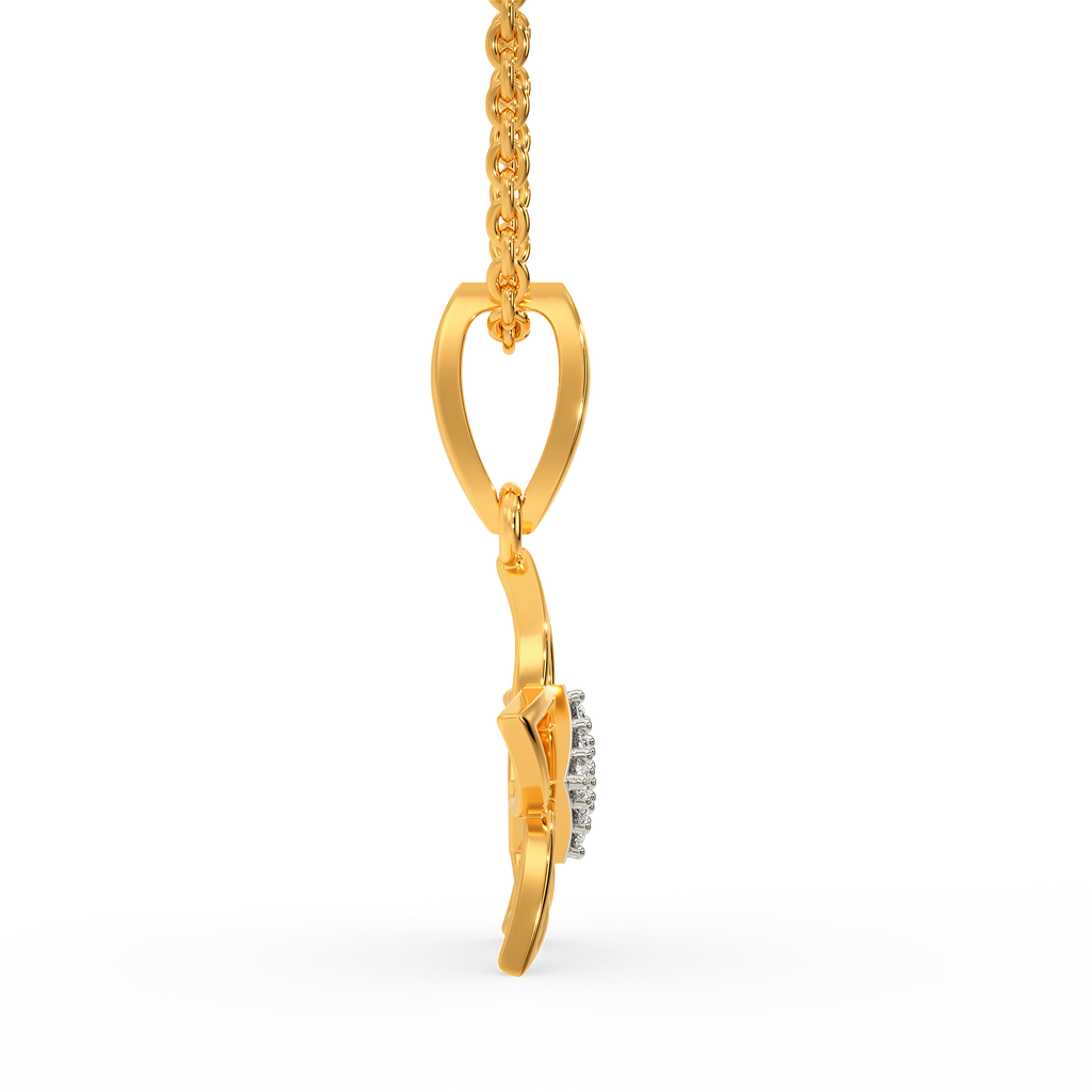 Nature's Bloom Diamond Pendants