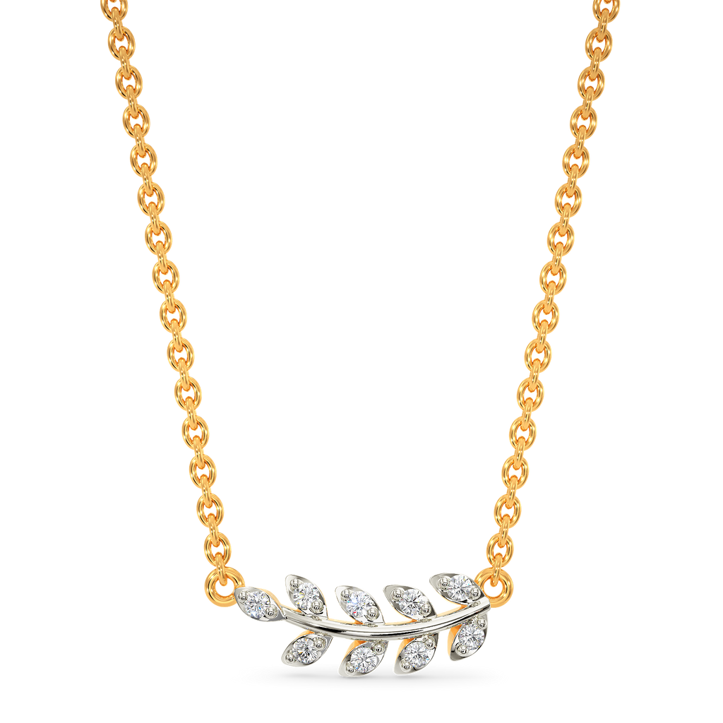 Leafy Marvel Diamond Necklaces