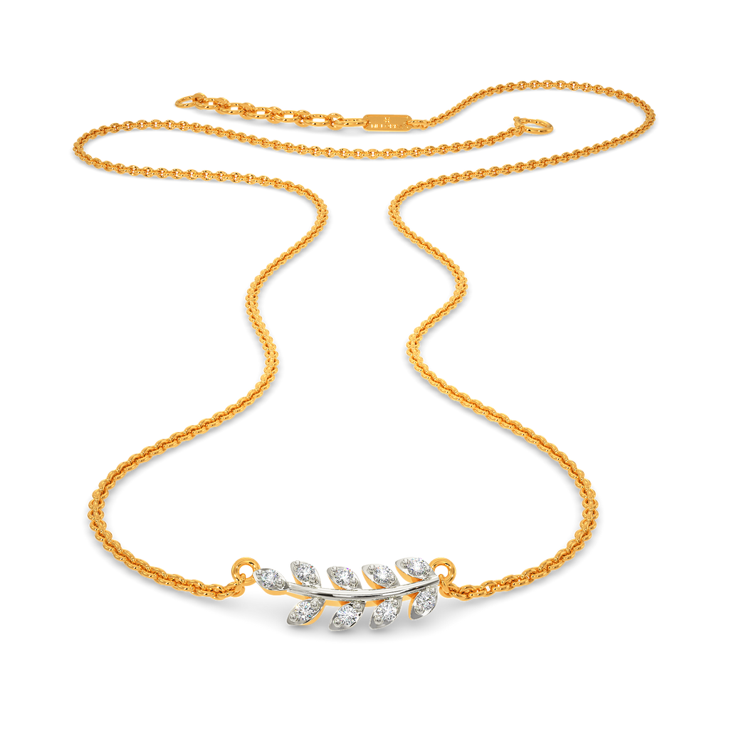Leafy Marvel Diamond Necklaces