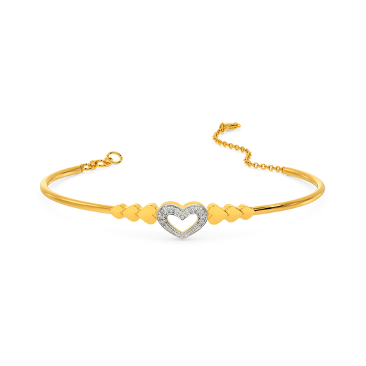 Lovey-Dovey Diamond Bangles