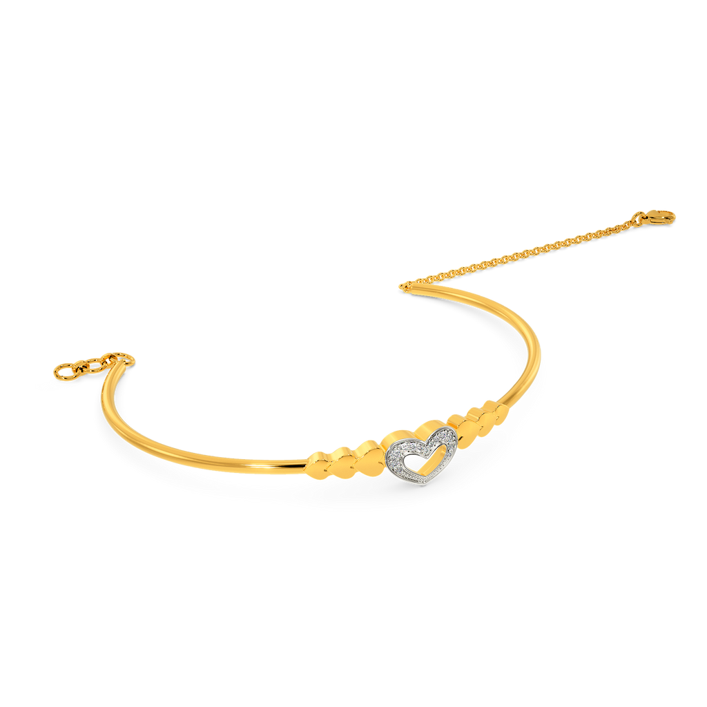 Lovey-Dovey Diamond Bangles