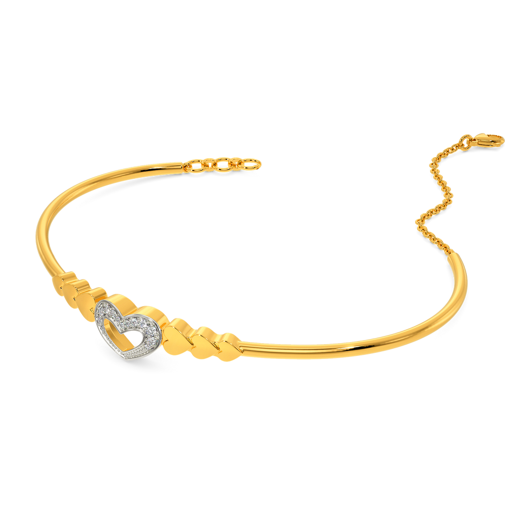 Lovey-Dovey Diamond Bangles