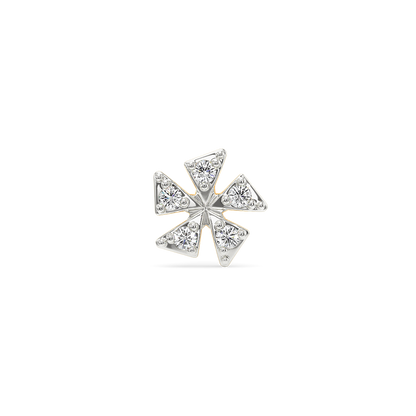 Abloom Diamond Nose Pins