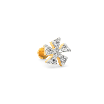 Abloom Diamond Nose Pins