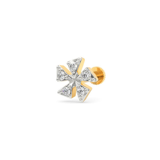 Abloom Diamond Nose Pins