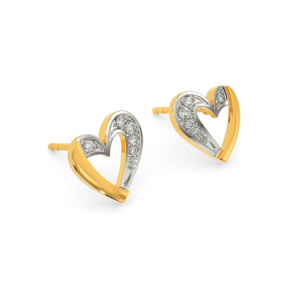 Cupid's Arrow Diamond Earrings