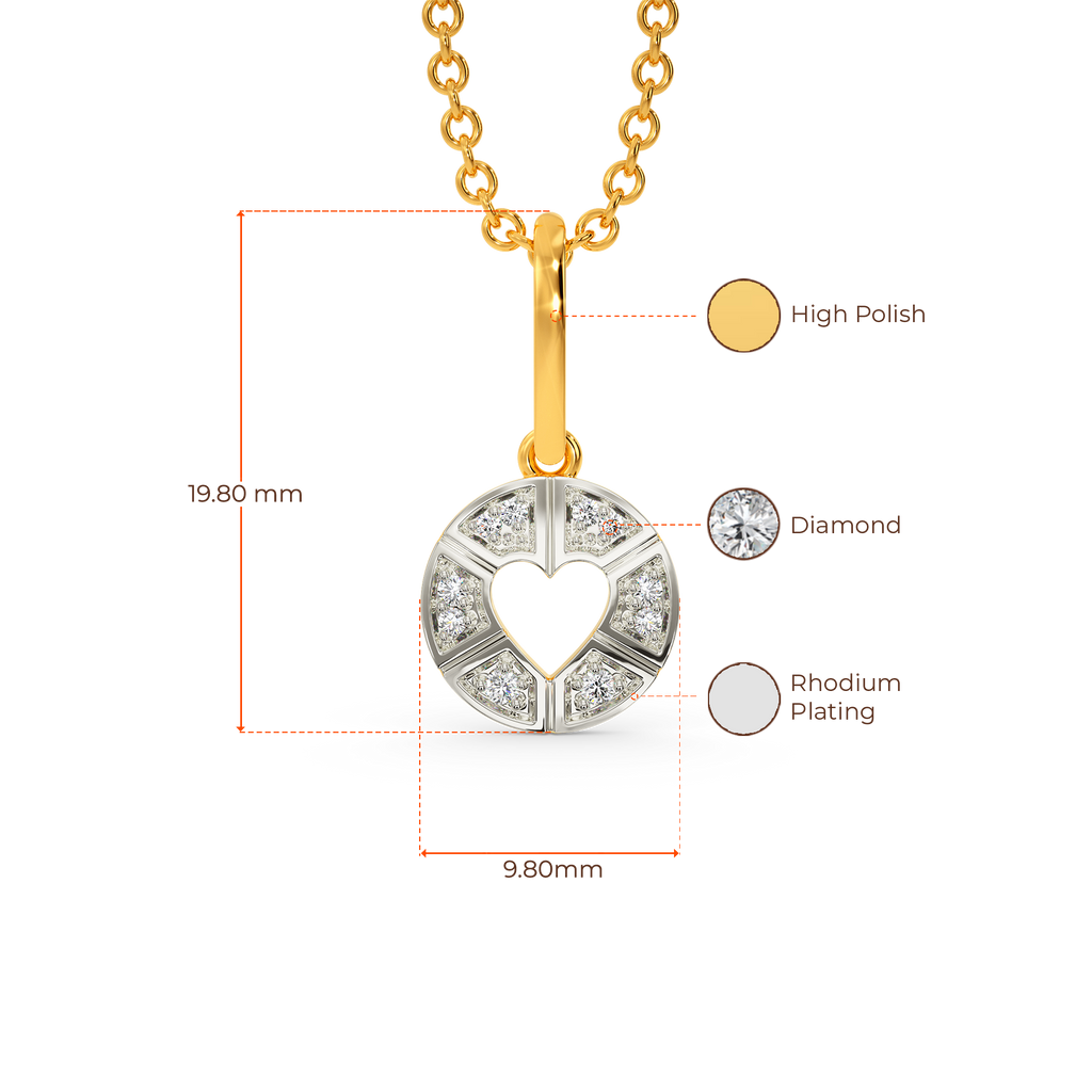 Memento Love Diamond Pendants